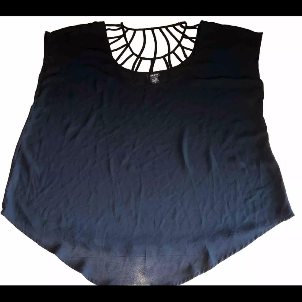 Torrid Black Top Size 0 Large Blouse  Women